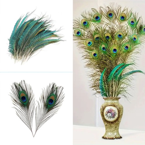 20pcs real peacock sword side - sword,
