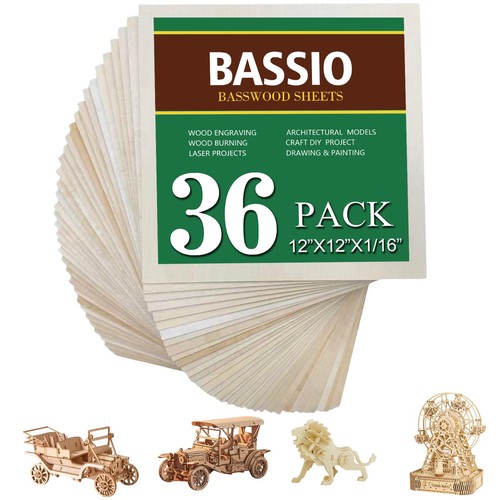 Basswood plywood sheets - plywood, sheets,36