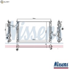 RADIATOR ENGINE COOLING 606342 FOR PEUGEOT 3008/Van/II/SUV 308/SW/III 5008  DS