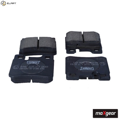 Brake pad set disc - pad,