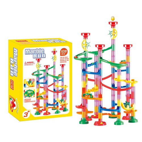 Marble run building blocks - run,