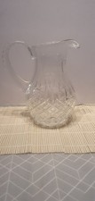 Royal Scot London Cut Crystal Jug/Pitcher 1500 Cl Made In England Excellent