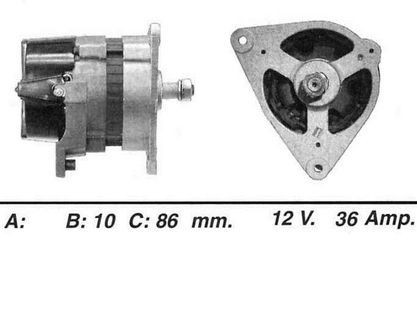 Wai alternator 35amp for - wai,