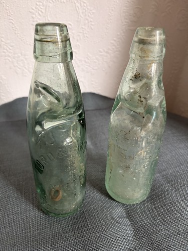 Antique codd glass mineral - 2,