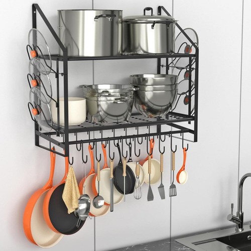 Hanging pan stand tier - pan,