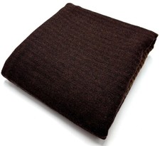 Brown Red Wool Fabric Striped