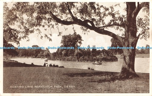 R453620 boating lake markeaton - lake,