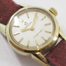 Omega Ladymatic Watch : 1960s Antique WristWatch Women WristWatch Working Used