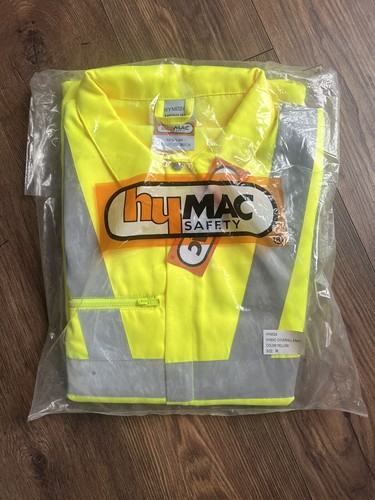 Hymac safety coveralls vis - safety,
