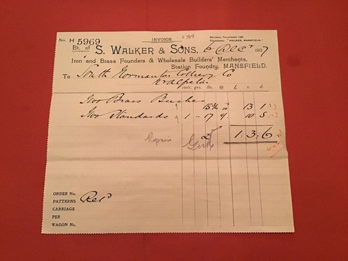 Walker sons mansfield 1907 - walker,