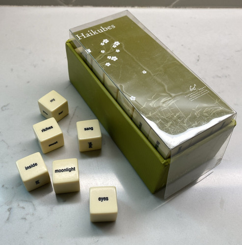 Haikubes haiku dice - dice, game
