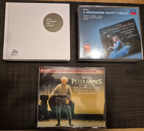 Benjamin britten box sets - box,