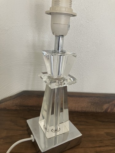 Modern silver tone perspex - modern,