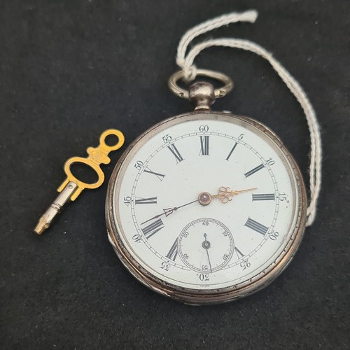 Antique silver gents pocket - gents,