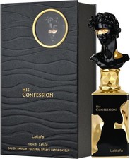 Lattafa His Confession 100ml Eau De Parfum | New Release Rich Luxury Perfume