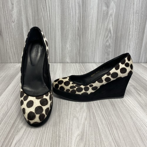Boden black wedge pony skin - wedge,