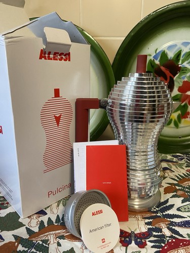 Alessi pulcina red espresso - alessi,