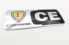 IC CORPORATION CE LOGO BADGE