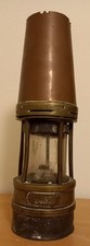 ANTIQUE VINTAGE COLLECTORS HAILWOOD'S COMBUSTION MINERS TUBE LAMP, NO LID