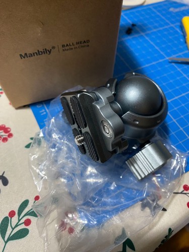 Manbily tripod ball head 36 - tripod, q-36