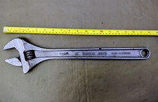 Vintage Bahco 0675  Adjustable Spanner 18” Made In Sweden