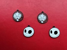 NIGHTMARE BEFORE XMAS CHARMS PENDANTS ENAMEL METAL SALLY JACK SKELETON