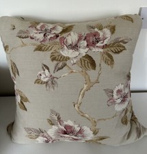 WARWICK ICONIC DESIGN FLEURIE PINK JUMBO XL CUSHION FEATHER PILLOW 60 x 60 cm