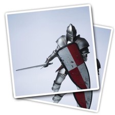 2x Vinyl Stickers Cool