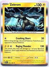 Zekrom 066/182 Rare Paradox