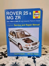 Haynes River 25 & Mg Zr Manual 99-04 Petrol And Diesel 