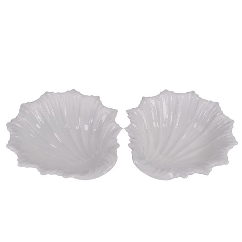 Coalport sea shell dish pair - coalport,