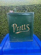 Vintage Pratts Petrol Can With
