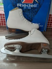 Riedell 110 Figure Skates Ice Skates Size UK 6 Box And In Good Condition