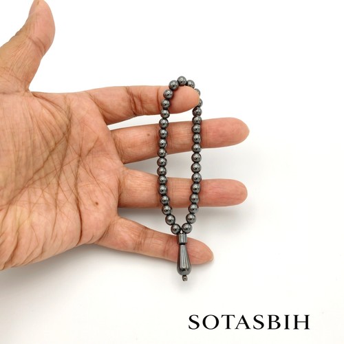 Hematite bead mini - 33,