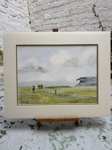 Horse racing painting - horse,