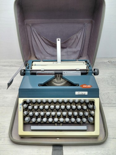 Erika model typewriter - erika, 40