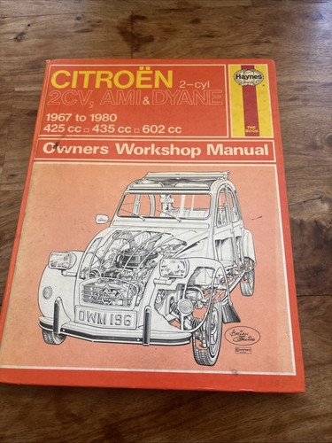 Haynes citroen 2cv ami - haynes,
