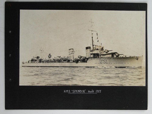 Hms spenser d50 royal navy - spenser,