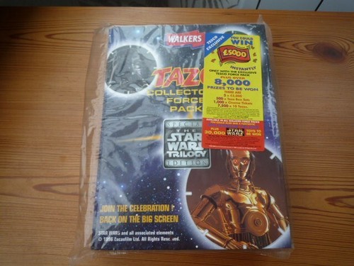 Vintage tazo star wars - tazo,