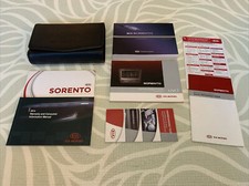 2014 Kia Sorento Owners Manual With Case And Navigation OEM Free Ship