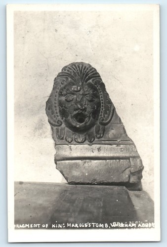 Postcard fragment of king - fragment,