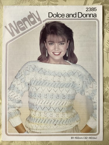 Wendy knitting pattern 2385