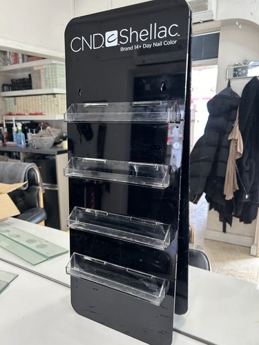 Cnd shellac salon wall display - cnd,