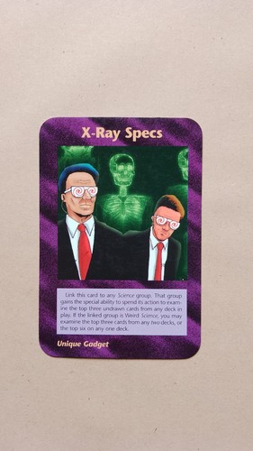 Illuminati card ray specs - card,