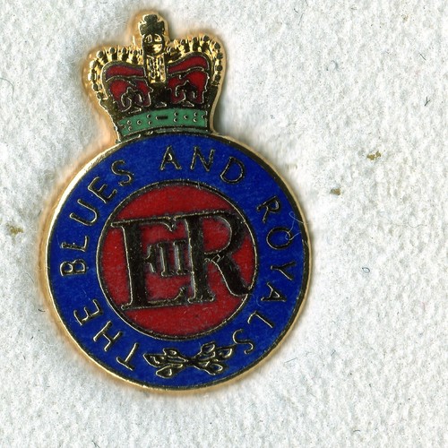 Enamel lapel badge blues - lapel,