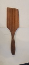 vintage wooden butter paddle