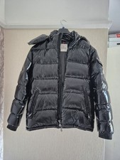Mens Black Puffa Coat