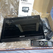 Small 12V /240V CURTIS LEDV1530UK-BLACK 15" TV/DVD for CARAVAN OR CAMPING