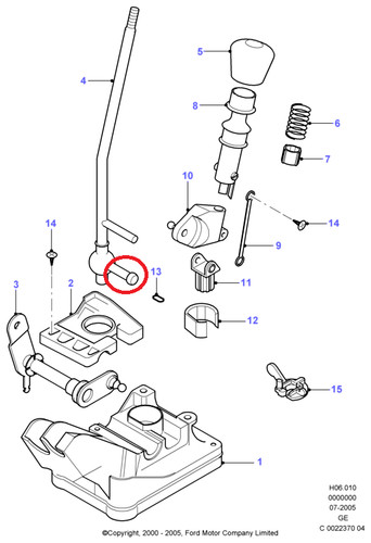 Gear lever repair - gear,
