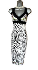 Karen Millen UK 10 Zebra Print